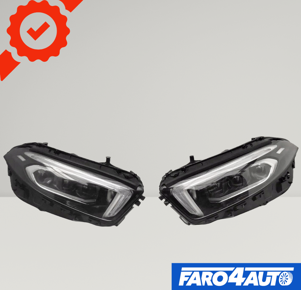 MERCEDES A CLASS W177 "MULTIBEAM" FULL LED FAROS LATERALES IZQUIERDO + DERECHO