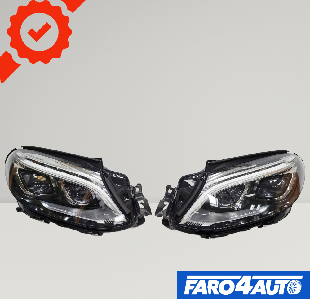 MERCEDES GLE CLASS W292, FULL LED FAROS LATERALES DERECHO + IZQUIERDO