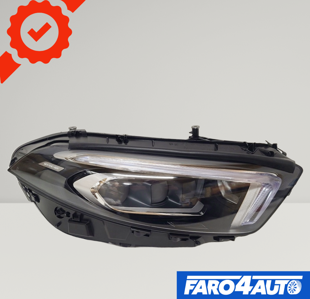 MERCEDES A CLASS W177 "MULTIBEAM" FULL LED FARO DEL LADO DERECHO