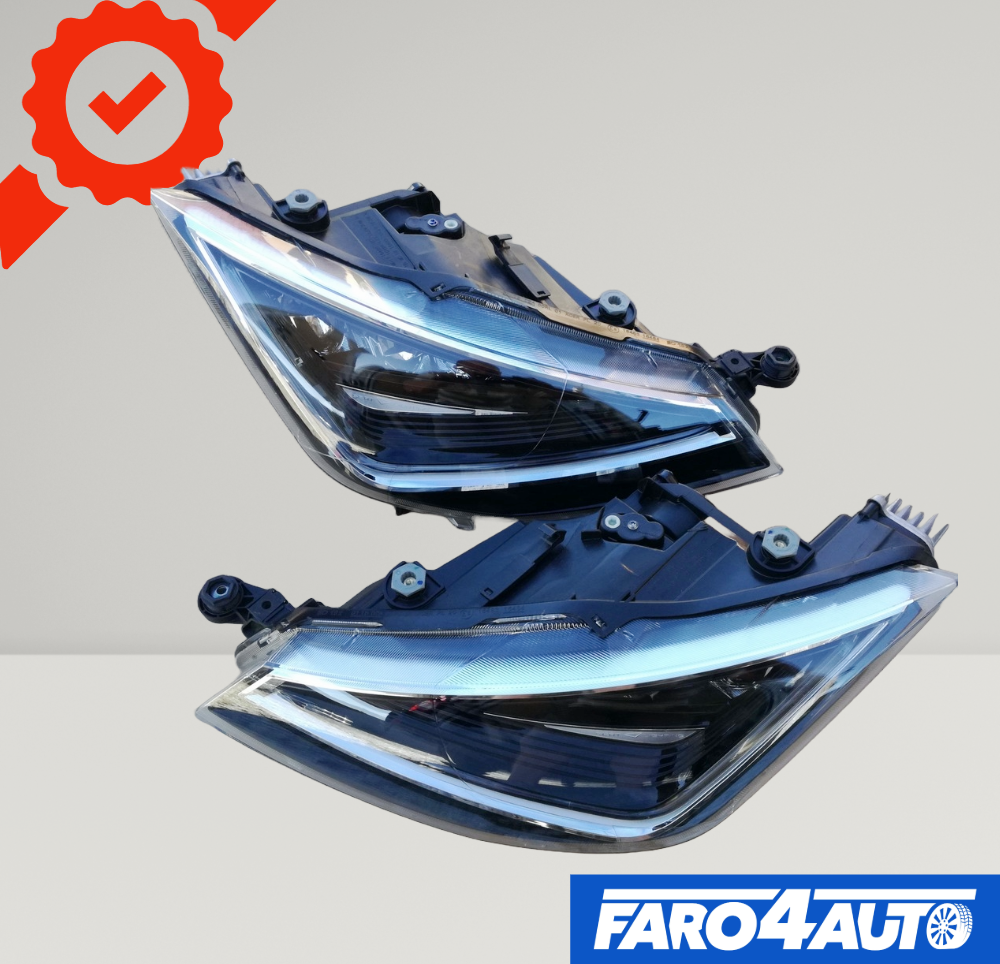 SEAT IBIZA ARONA FULL LED, FAROS DELANTEROS LATERALES DERECHO + IZQUIERDO