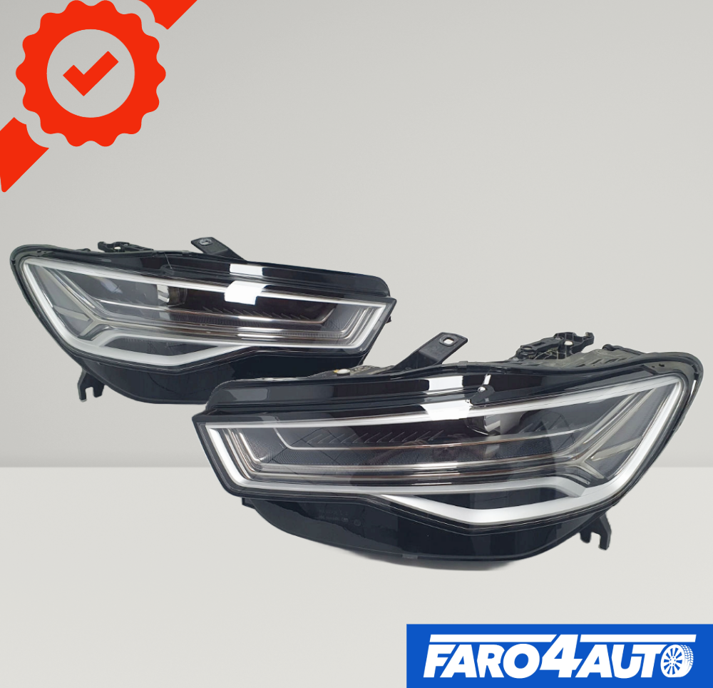 AUDI A6 C7, FULL LED FAROS LATERALES DERECHO + IZQUIERDO