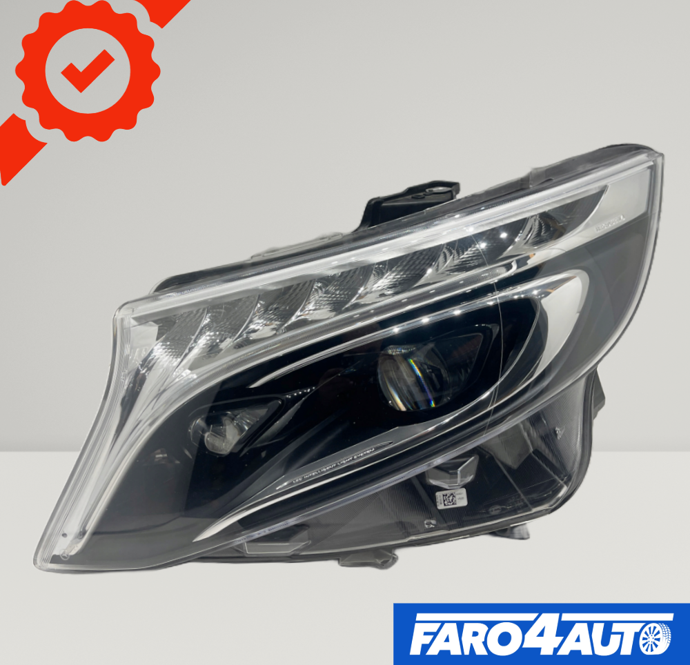 MERCEDES V CLASS W447, FULL LED FARO DEL LADO IZQUIERDO