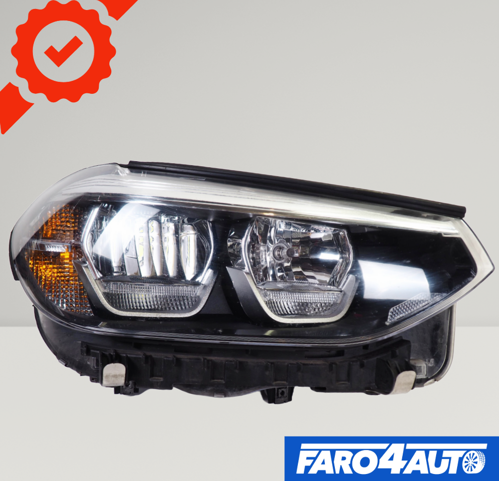 BMW X3 / X4 SERIE G01 G02, LED H7 FAROS LATERALES DERECHO + IZQUIERDO