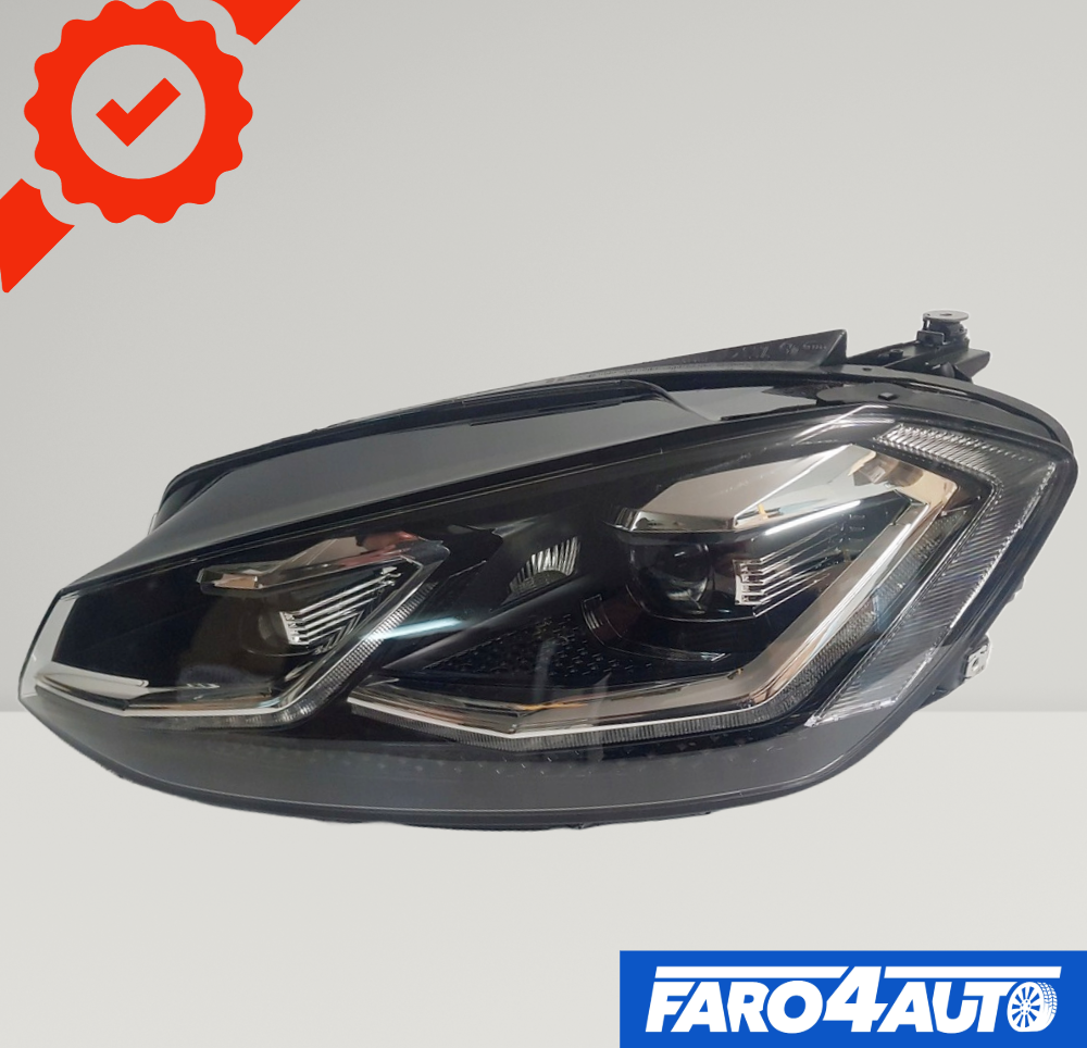 VOLKSWAGEN VW GOLF 7 VII, FULL LED FARO IZQUIERDO
