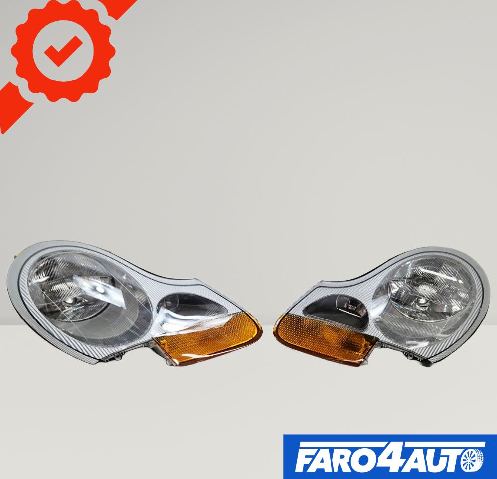 FAROS LATERALES IZQUIERDO + DERECHO H7 PORSCHE 911 996