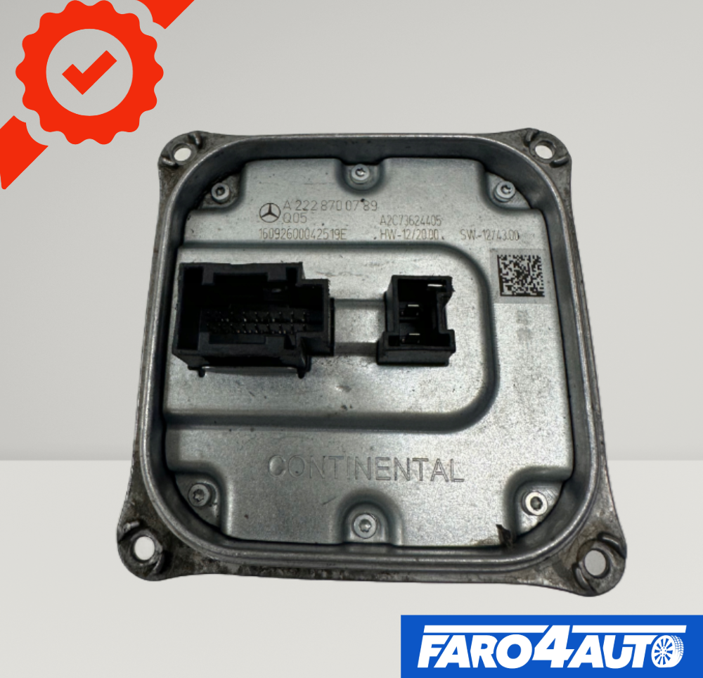 MERCEDES V CLASS, BALASTROS DE FAROS