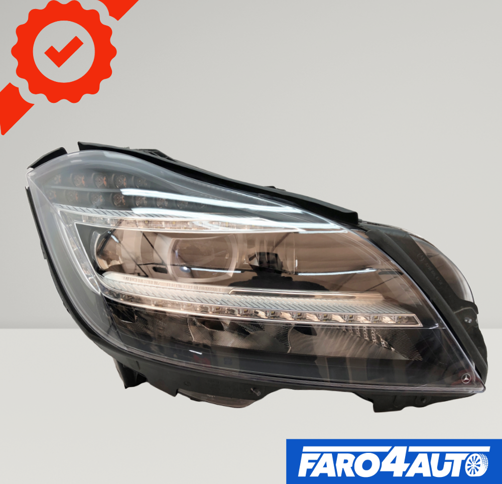 MERCEDES CLS W218, FULL LED FARO DEL LADO DERECHO