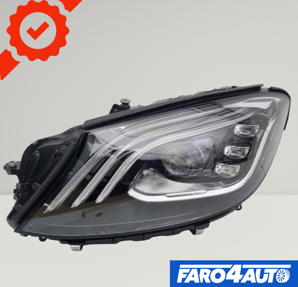 MERCEDES S CLASS W222, FULL LED FARO IZQUIERDO