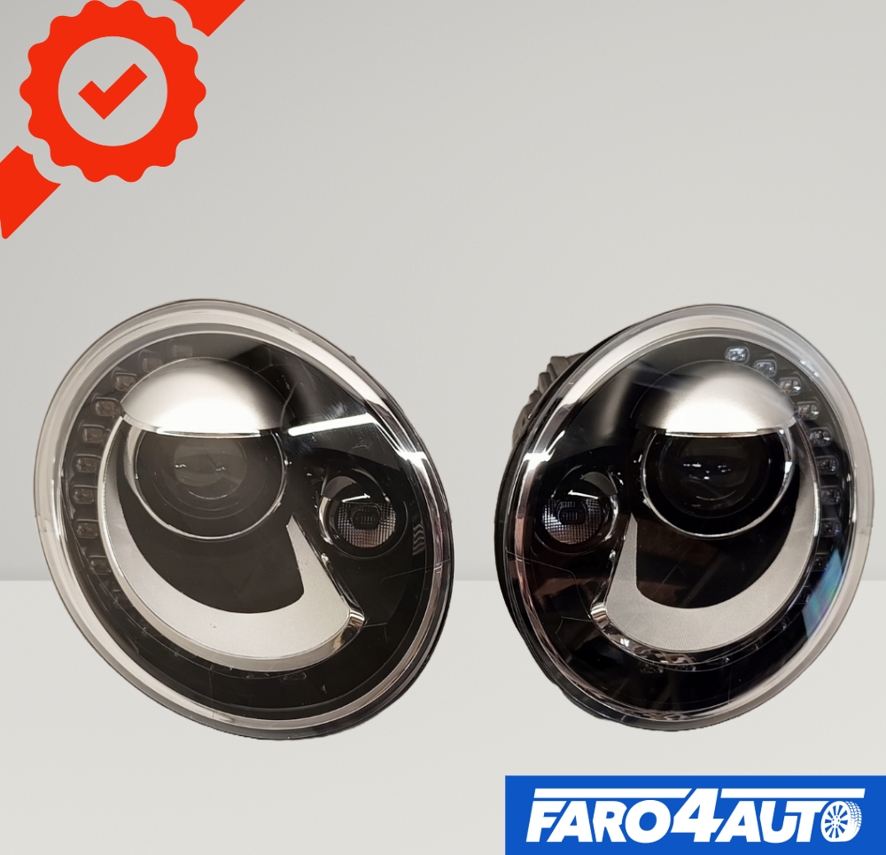 FAROS XENÓN DERECHA + IZQUIERDA DEL VOLKSWAGEN BEETLE 5C1