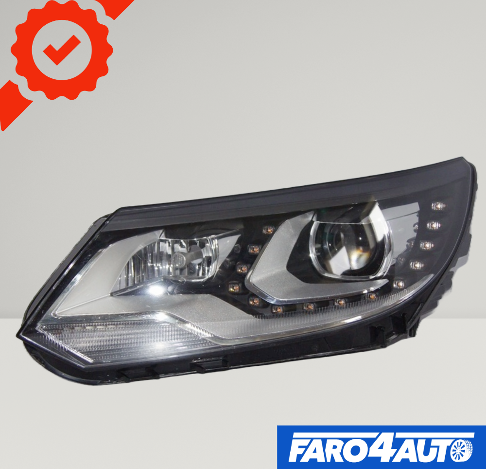 VOLKSWAGEN VW TIGUAN II, FARO DELANTERO IZQUIERDO XENÓN