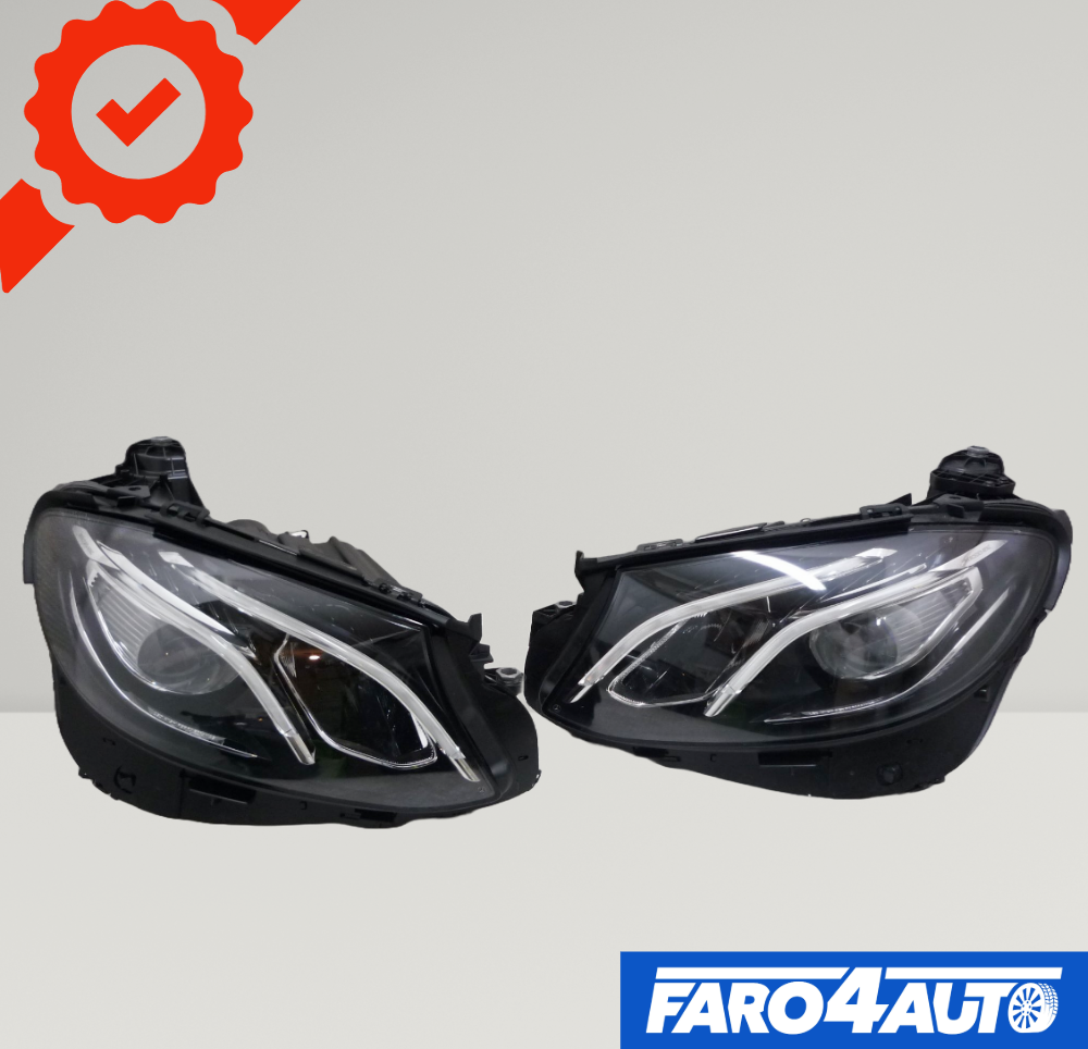 MERCEDES E CLASS W213, FULL LED FAROS LATERALES DERECHO + IZQUIERDO