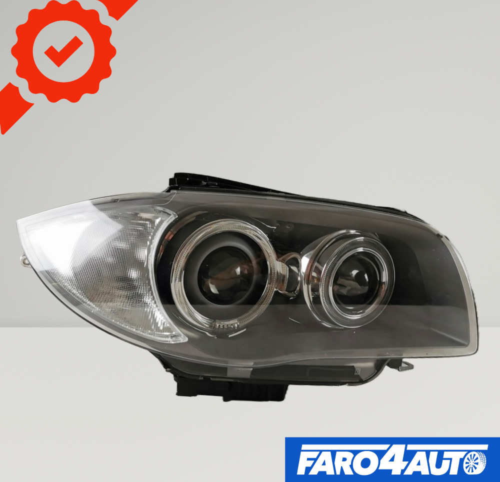 BMW 1 SERIES E87 E82 E88 E81, FARO DELANTERO DERECHO XENÓN