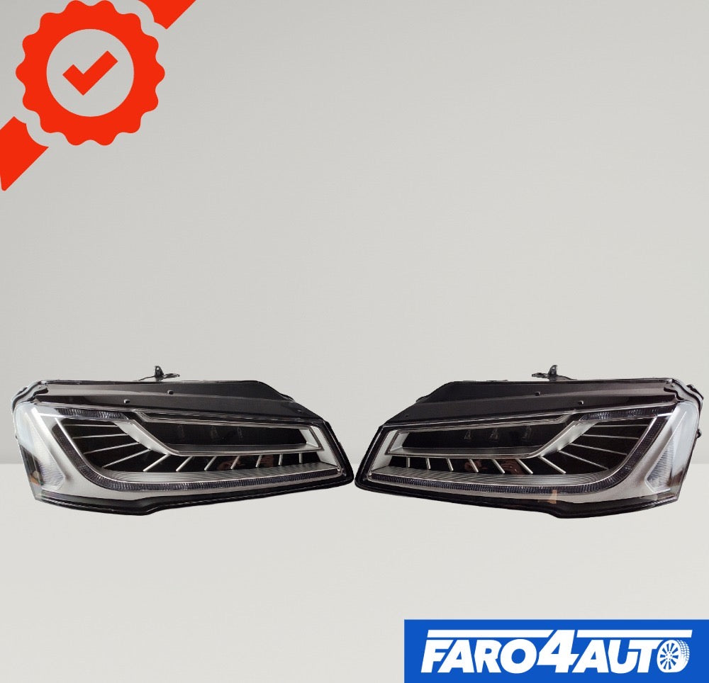 AUDI A8 D4, FAROS FULL LED LADO DERECHO + IZQUIERDO