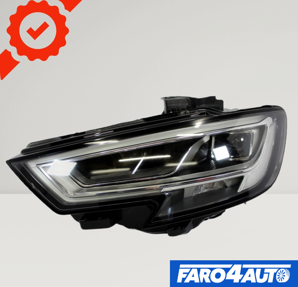 AUDI A3 8V0, FULL LED FARO DEL LADO IZQUIERDO