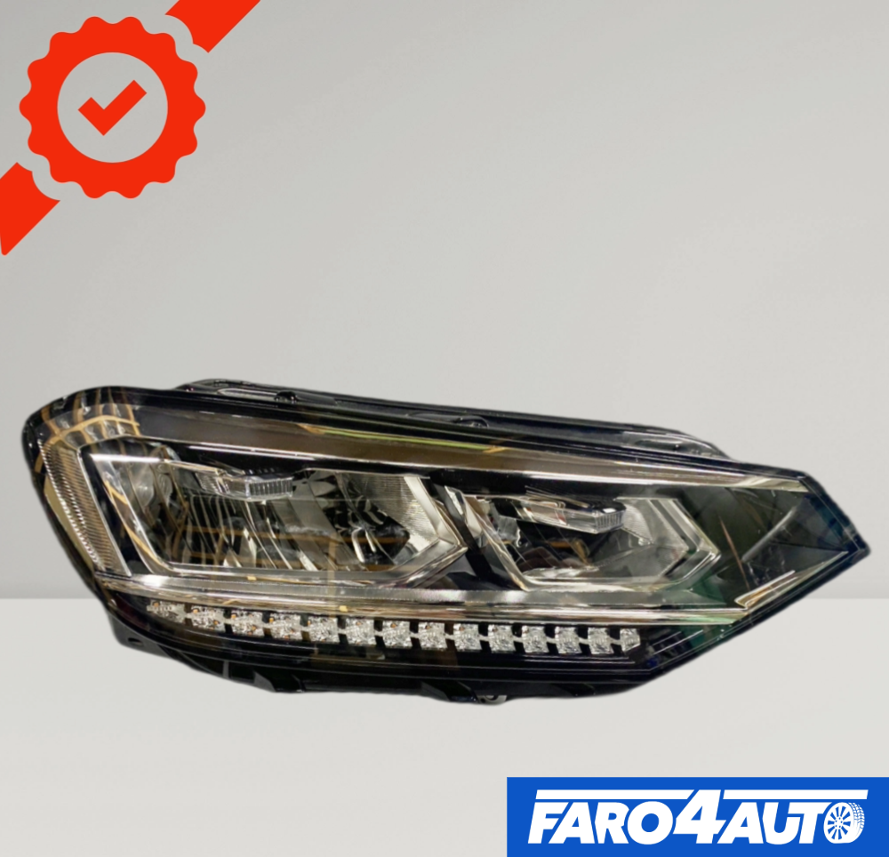 VOLKSWAGEN VW TOURAN, FULL LED FARO DEL LADO DERECHO