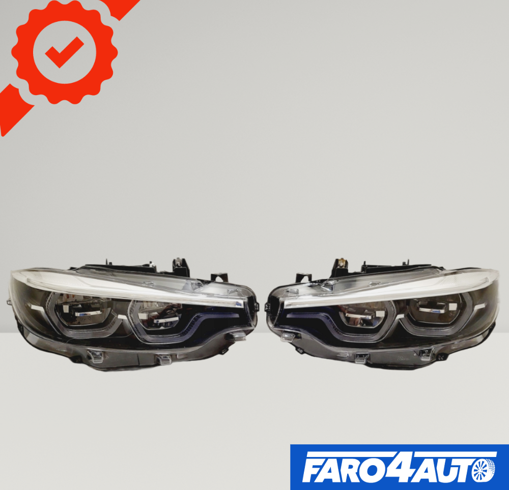 BMW 4 SERIES F32 F33 F36 FAROS LED ADAPTATIVOS LADO IZQUIERDO + DERECHO