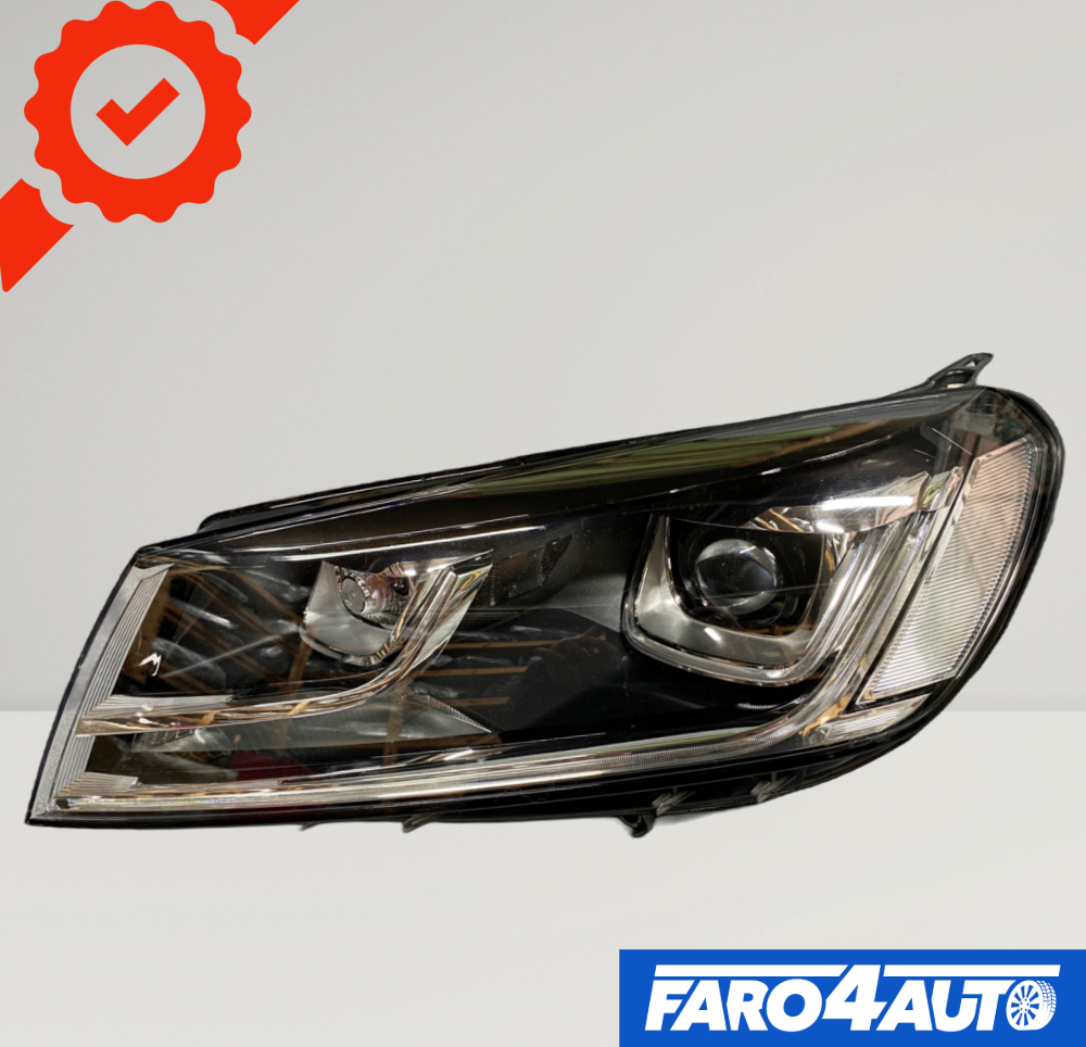 VOLKSWAGEN VW TOUAREG, FARO DELANTERO IZQUIERDO DE XENÓN