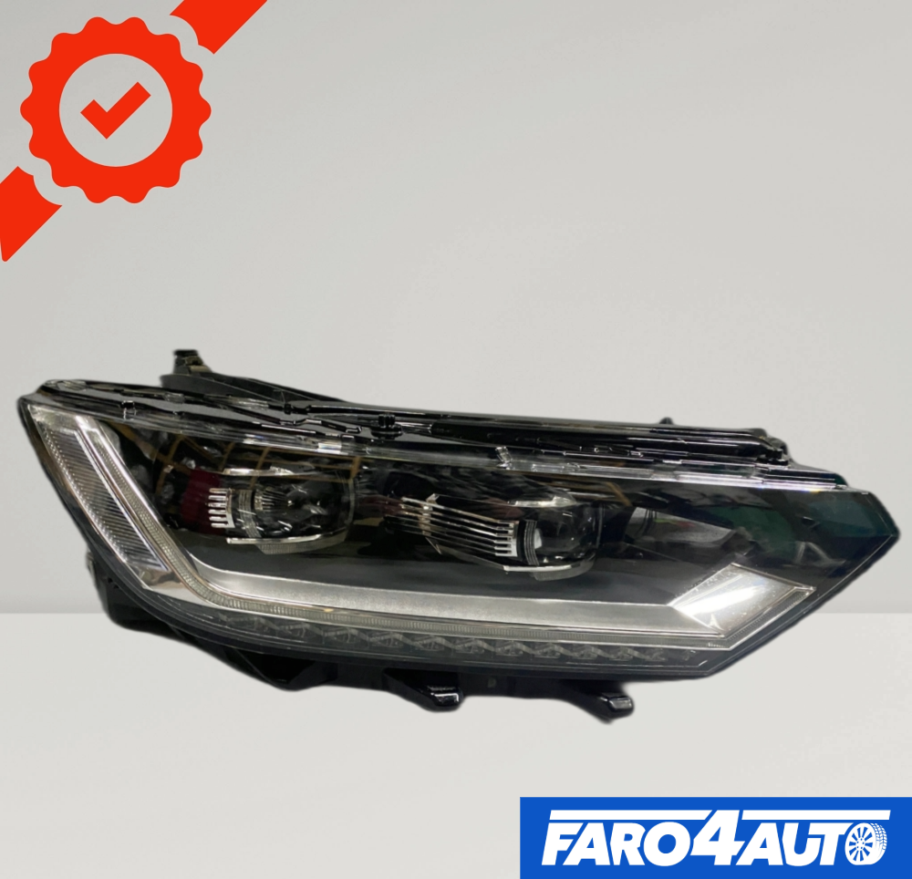 VOLKSWAGEN VW PASSAT B8, FULL LED FARO DEL LADO DERECHO