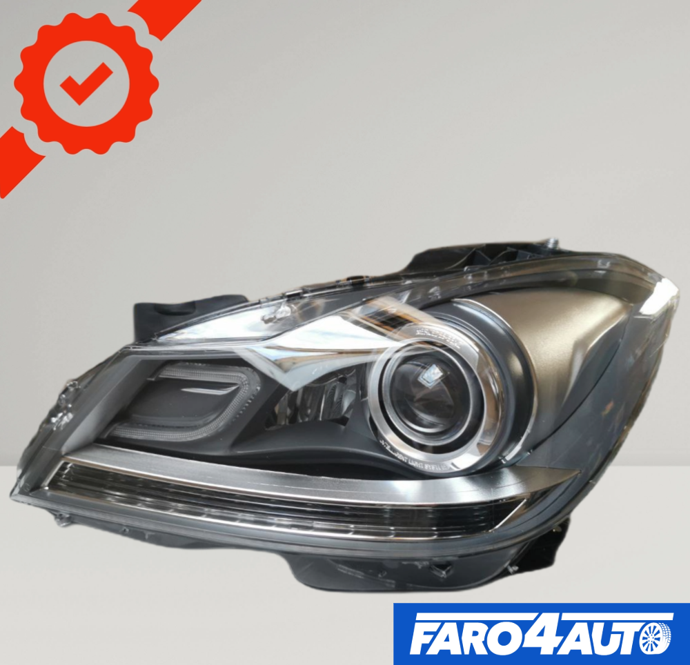 FARO DELANTERO IZQUIERDO XENÓN MERCEDES C CLASS W204