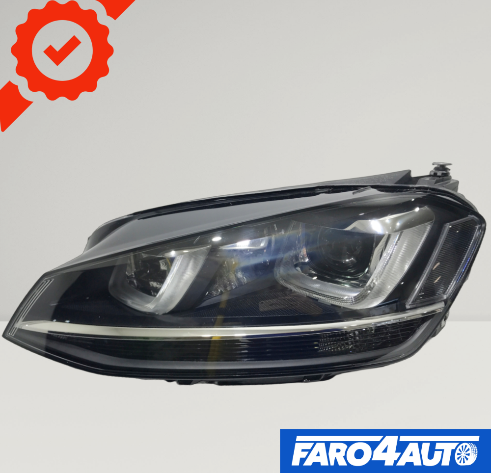 FARO XENÓN LATERAL IZQUIERDO VOLKSWAGEN VW GOLF VII