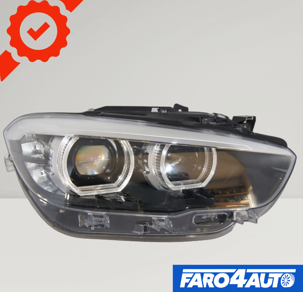 BMW 1 SERIES F20 F21, LADO DERECHO NEGRO FULL LED FARO