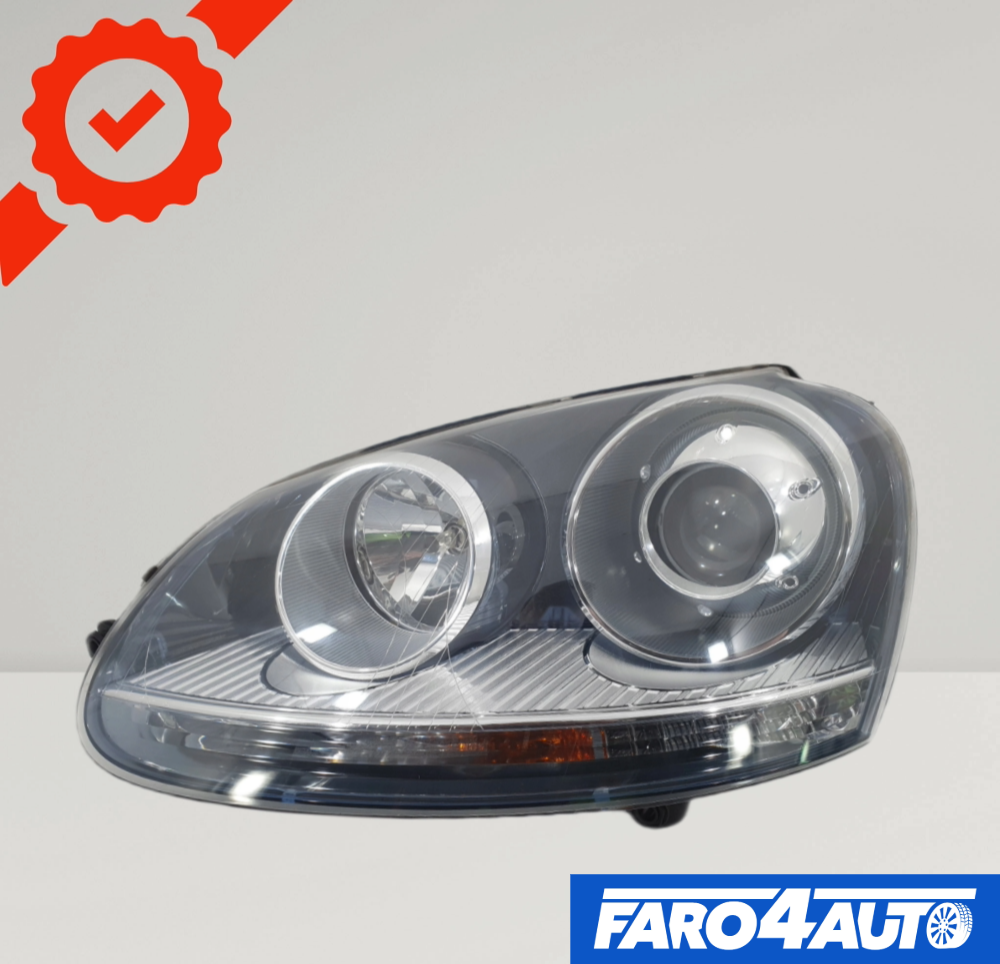 VOLKSWAGEN VW GOLF V 5 1K0, FARO DELANTERO IZQUIERDO XENÓN