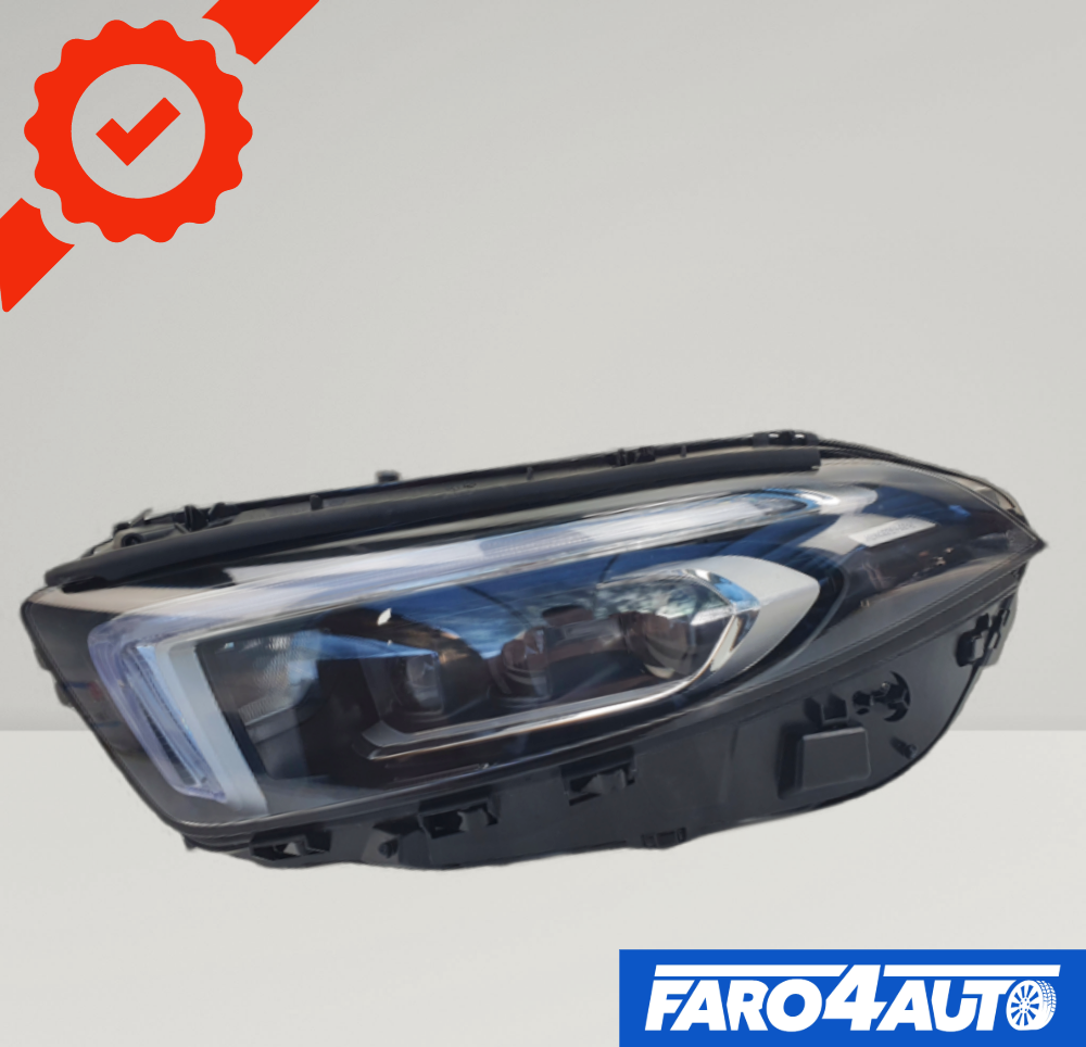 MERCEDES A CLASS W177 "MULTIBEAM" FULL LED FARO DEL LADO IZQUIERDO