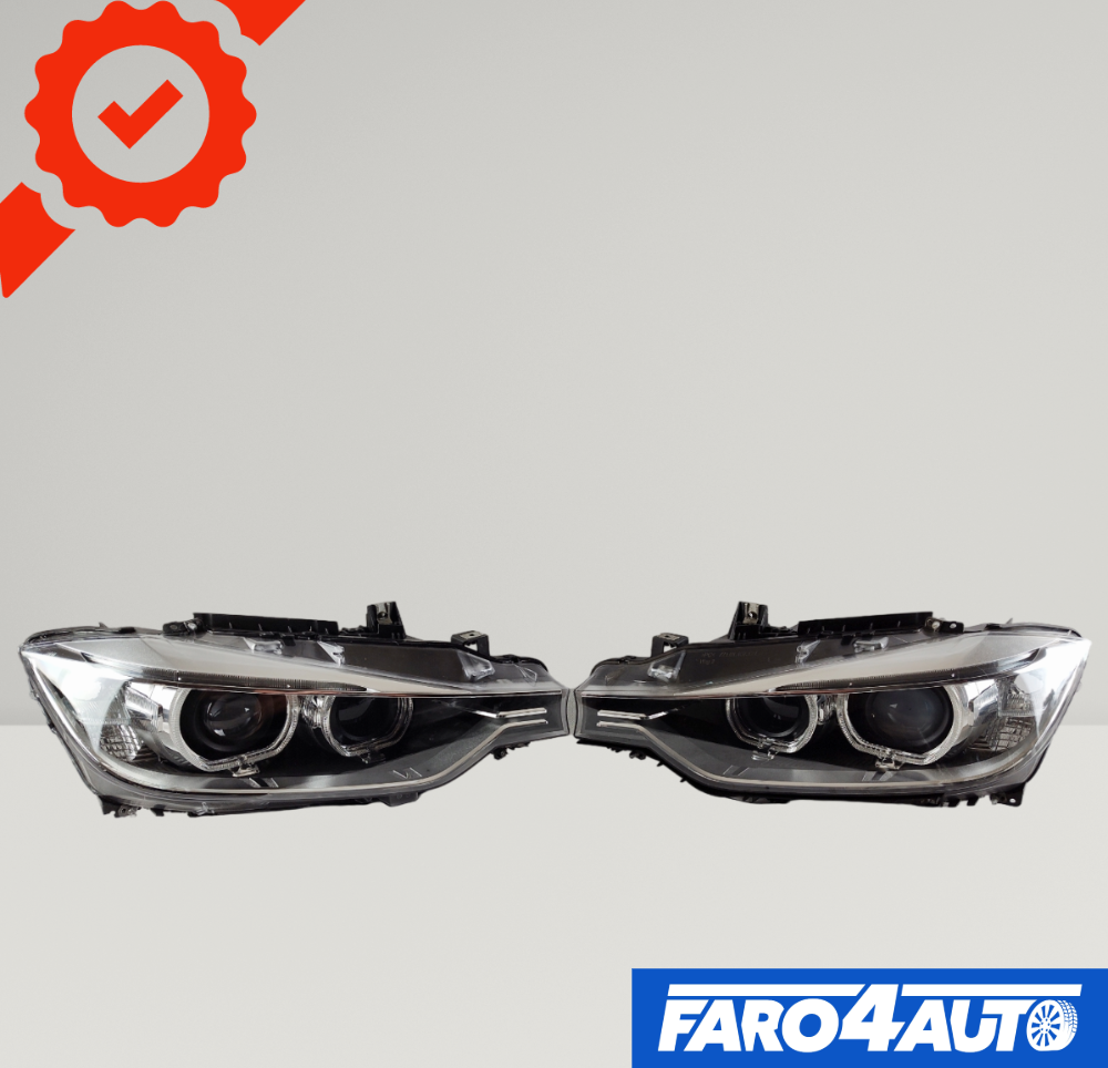 BMW 3 SERIES F30 F31, FAROS XENÓN ADAPTATIVOS LATERALES DERECHO + IZQUIERDO