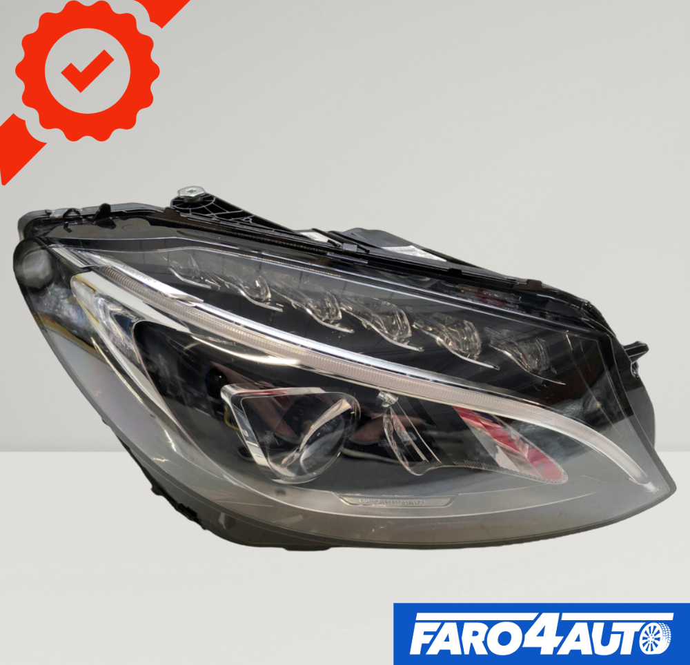 MERCEDES C CLASS W205, LADO DERECHO LED FARO