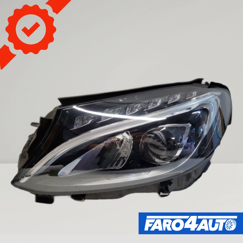 MERCEDES C CLASS W205, LADO IZQUIERDO LED FARO