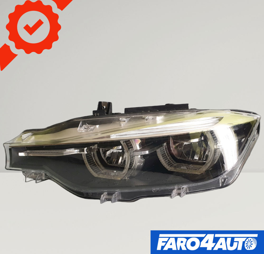 BMW 3 SERIES F30 F31, FULL LED FARO IZQUIERDO NEGRO