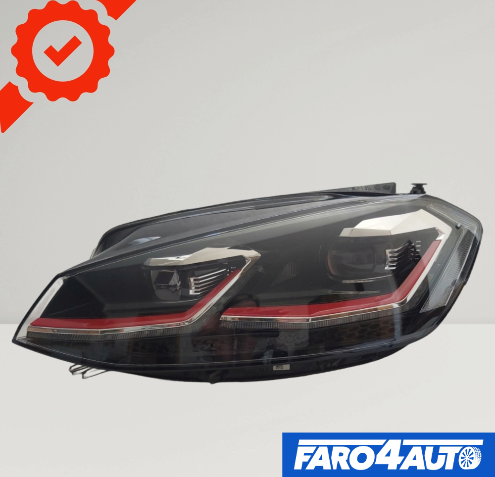 VOLKSWAGEN VW GOLF GTI VII, FULL LED FARO DEL LADO IZQUIERDO