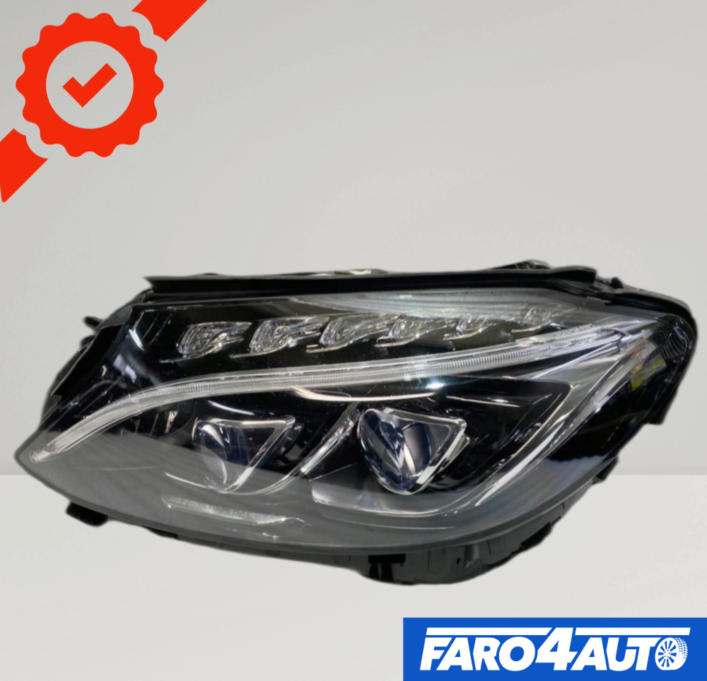 MERCEDES C CLASS W205, FULL LED FARO DEL LADO IZQUIERDO