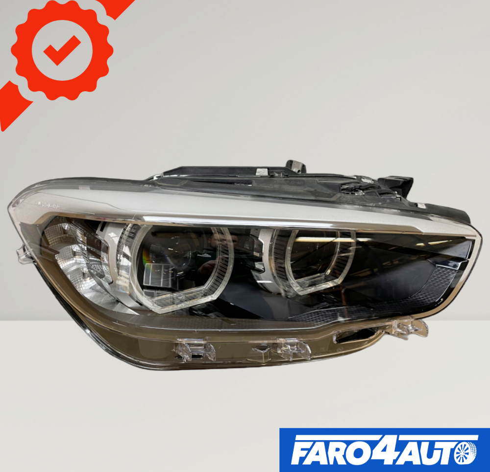 BMW 1 SERIES F20 F21, LADO DERECHO NEGRO FARO 'BMW ADAPTIVE LED'