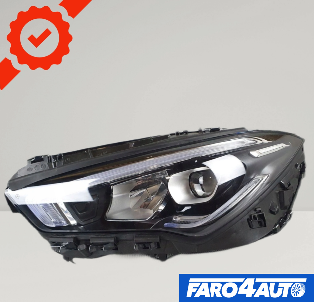 MERCEDES CLA CLASS W118, LADO IZQUIERDO FULL LED FARO