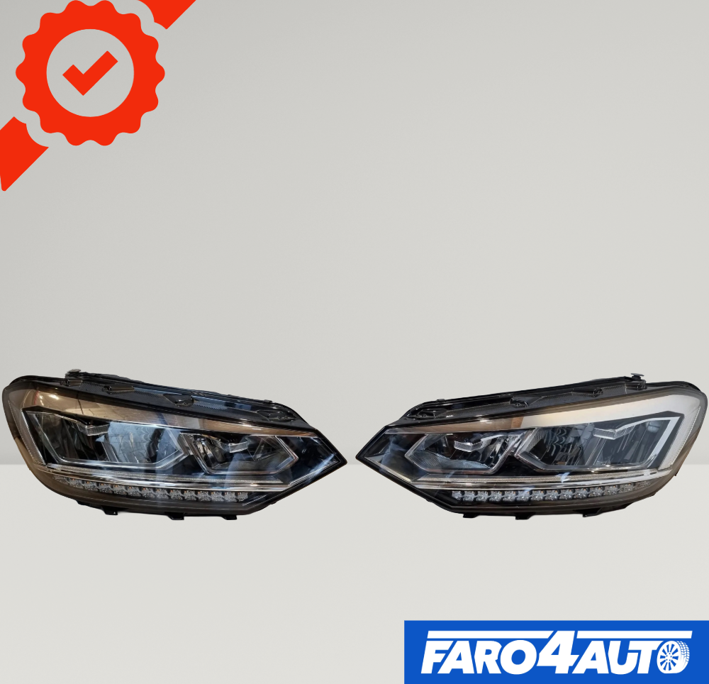 VOLKSWAGEN VW TOURAN, FULL LED FAROS DELANTEROS LATERALES DERECHO E IZQUIERDO