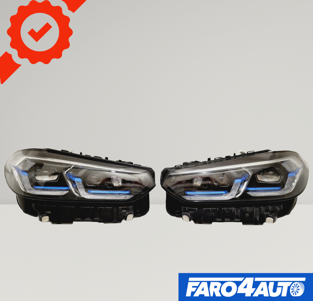 BMW X3 / X4 SERIE G01 G02, FAROS LÁSER LATERALES DERECHO + IZQUIERDO