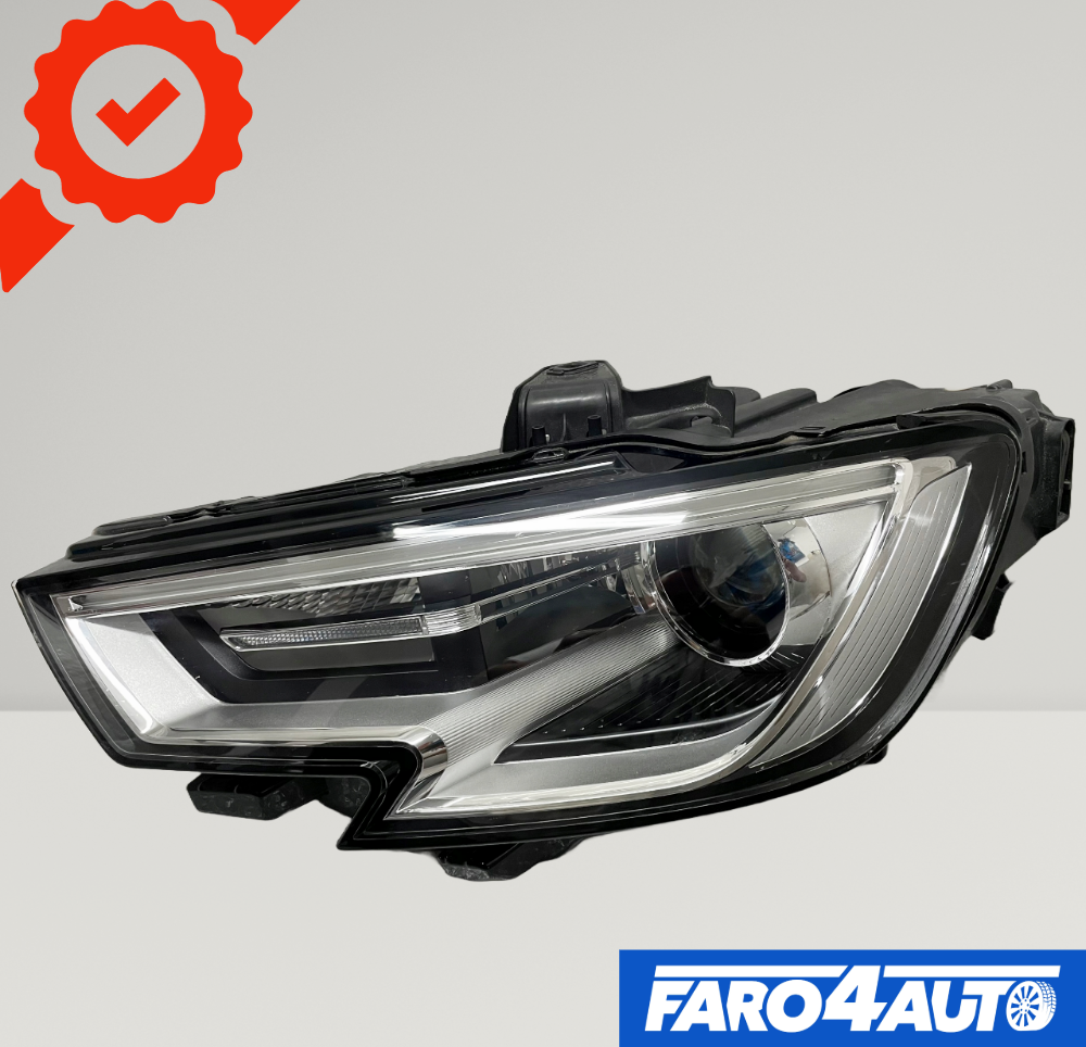 AUDI A3 8V, FARO LATERAL IZQUIERDO BI XENON