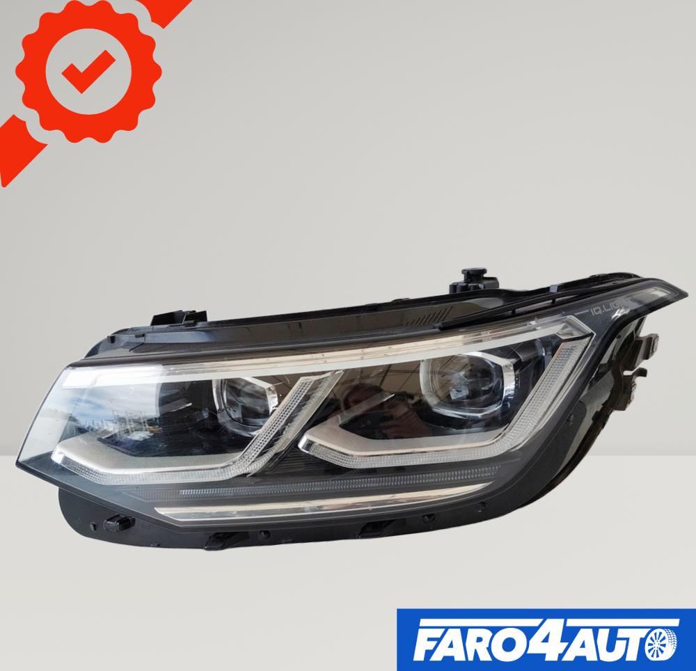 VOLKSWAGEN VW TIGUAN, FARO DELANTERO IZQUIERDO FULL LED