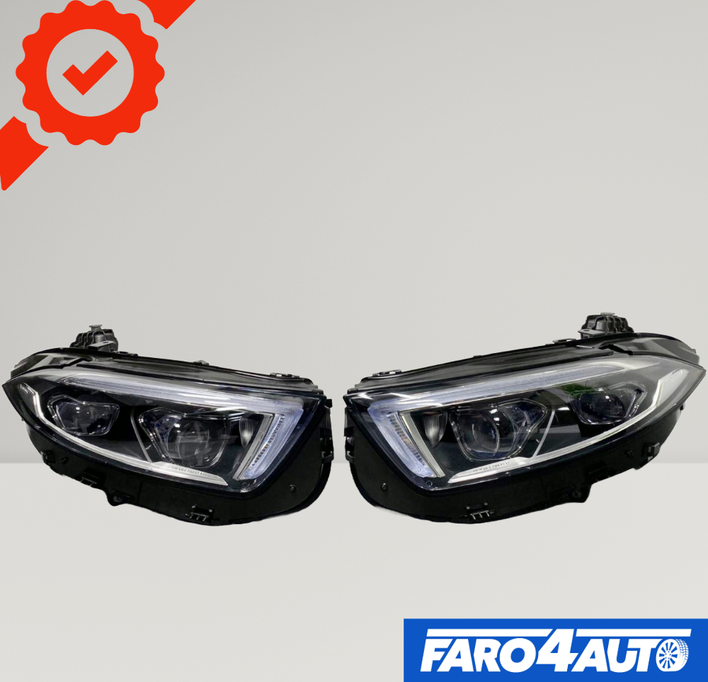 MERCEDES CLS CLASE W257 FAROS LED IZQUIERDO + DERECHO FULL LED