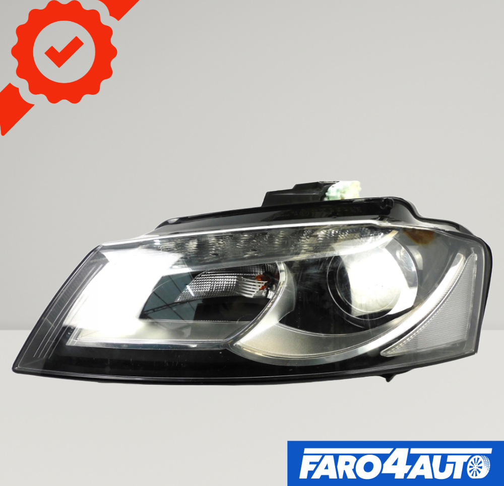 AUDI A3 8P, FARO LATERAL IZQUIERDO DE XENÓN