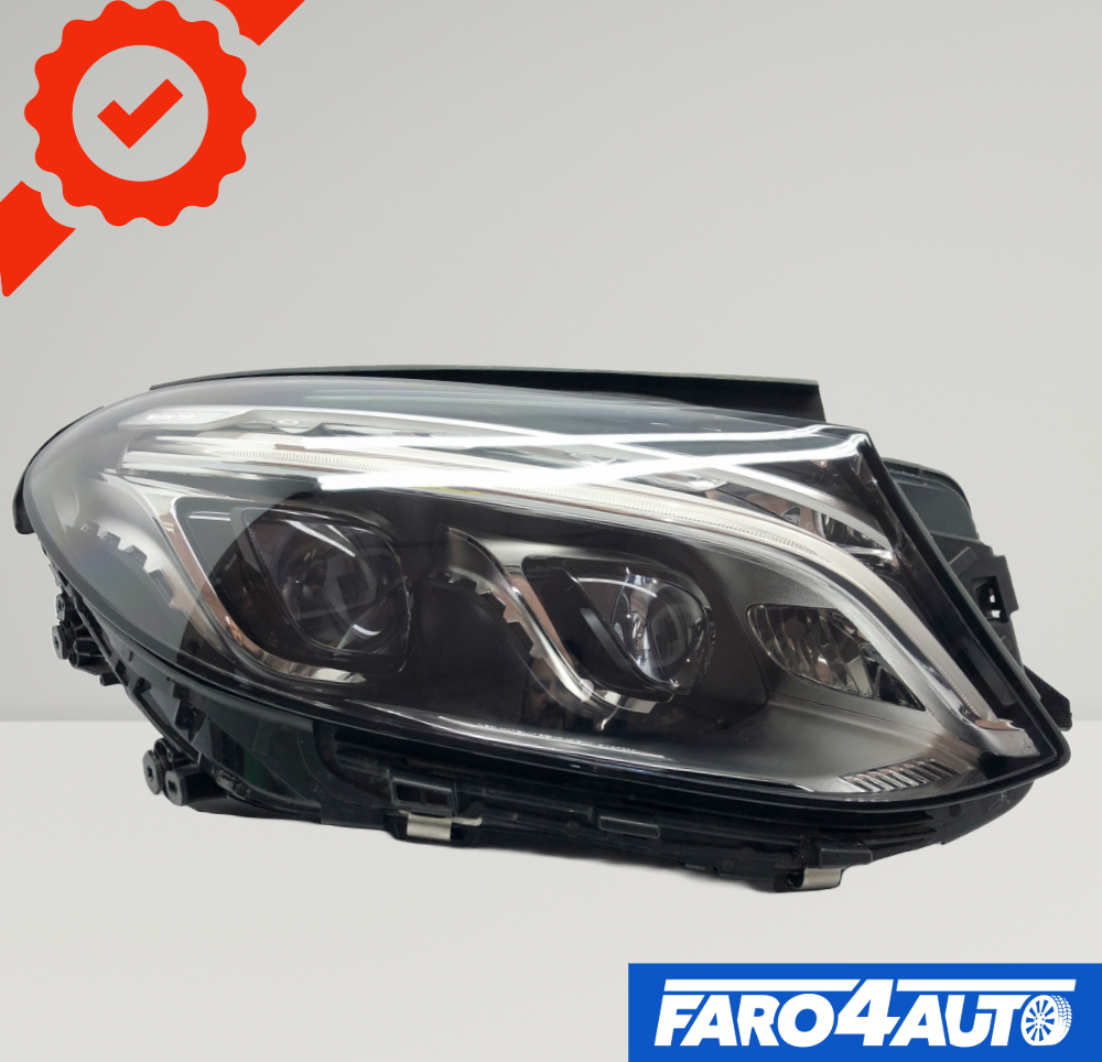 MERCEDES GLE W166 W292, FARO DELANTERO COMPLETAMENTE LED DEL LADO DERECHO
