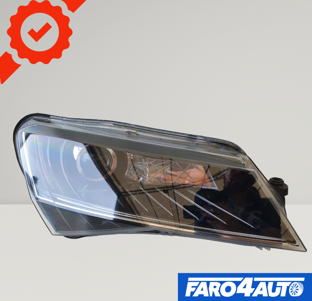 SKODA SUPERB 3 III, FARO LATERAL DERECHO BI-XENON