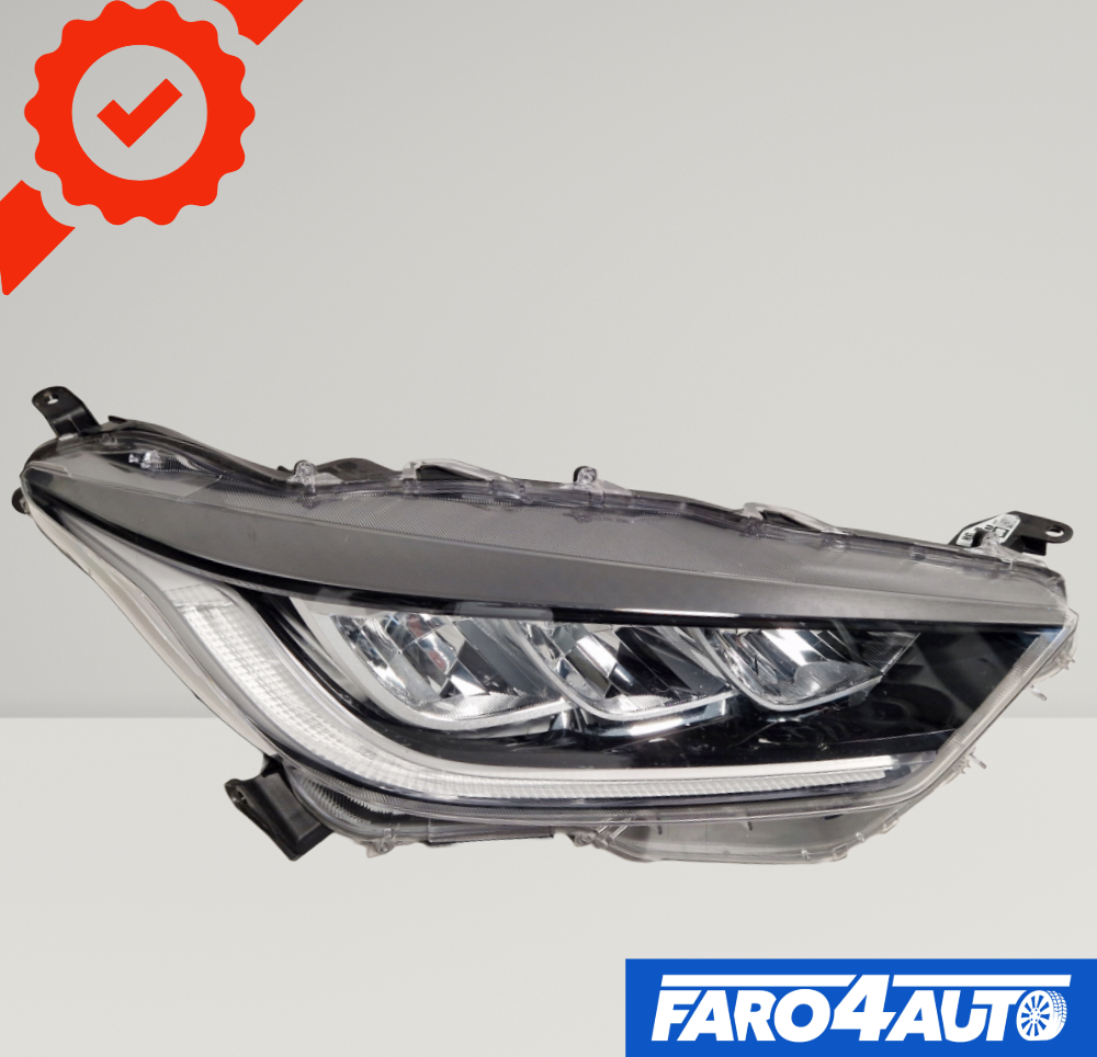 TOYOTA YARIS, FARO COMPLETAMENTE LED DEL LADO DERECHO