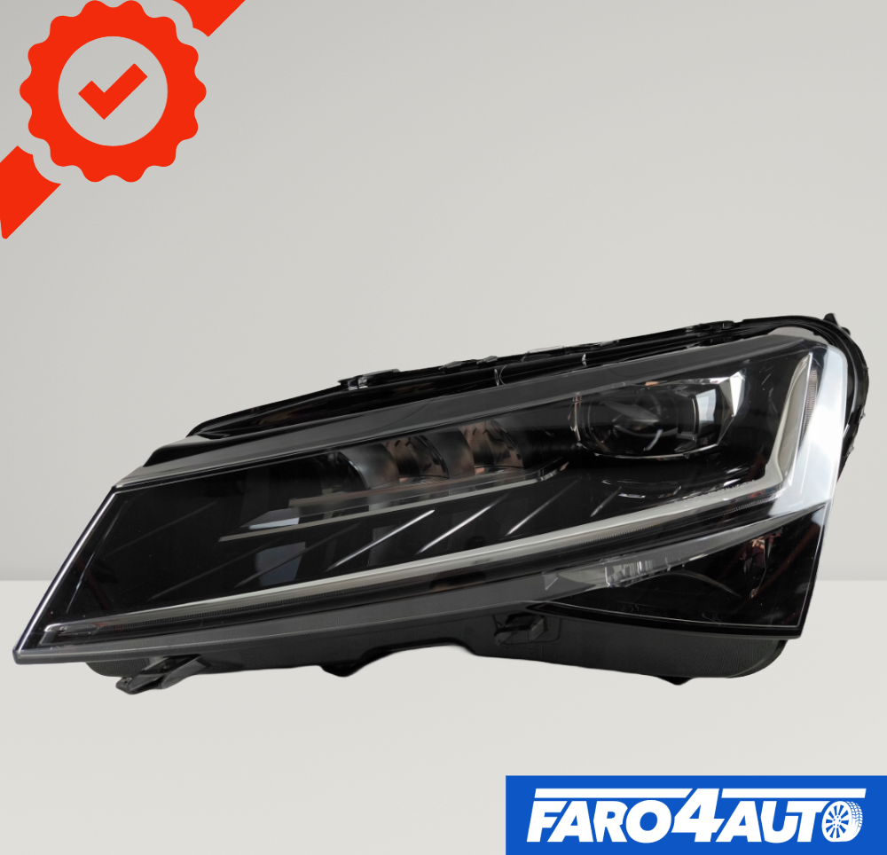 SKODA SUPERB 3 III, FARO LATERAL IZQUIERDO FULL LED