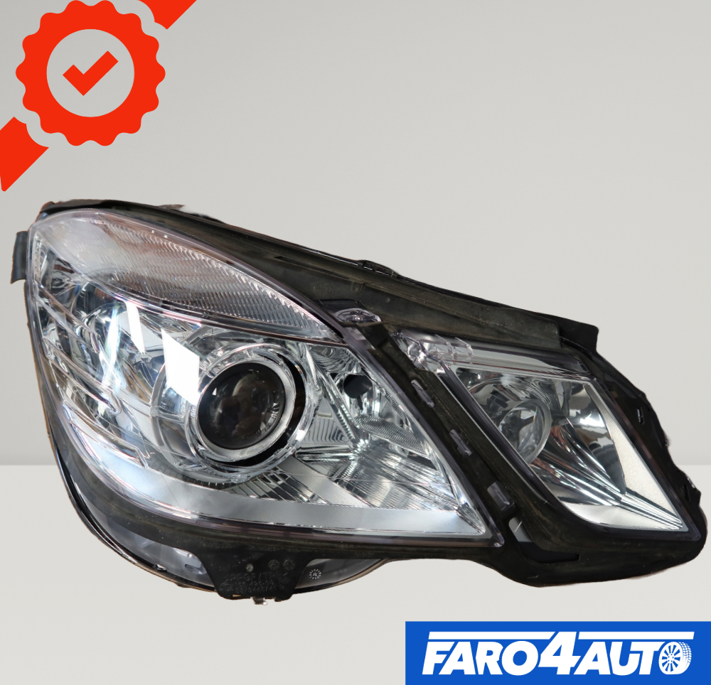 MERCEDES CLASE E W212 BI XENON FARO LATERAL DERECHO + IZQUIERDO