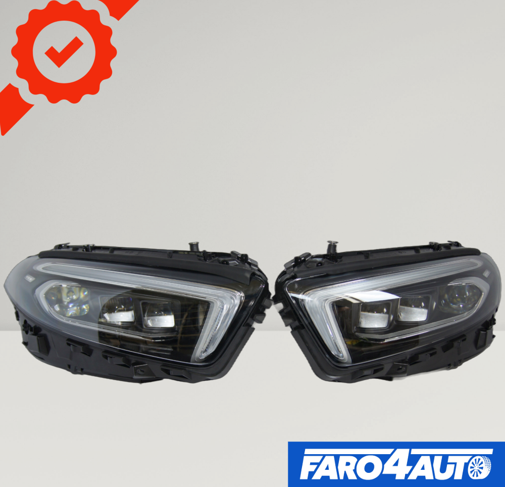 MERCEDES CLASE A W177 FAROS "MULTIBEAM" FULL LED IZQUIERDO + DERECHO