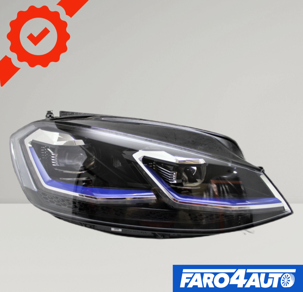 VOLKSWAGEN VW GOLF GTE VII, FARO DERECHO COMPLETO LED