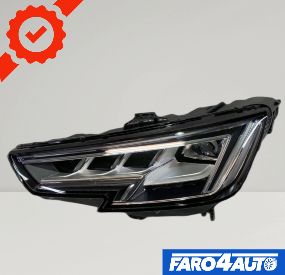 AUDI A4 B9, FARO DELANTERO IZQUIERDO DE MATRIZ COMPLETA LED