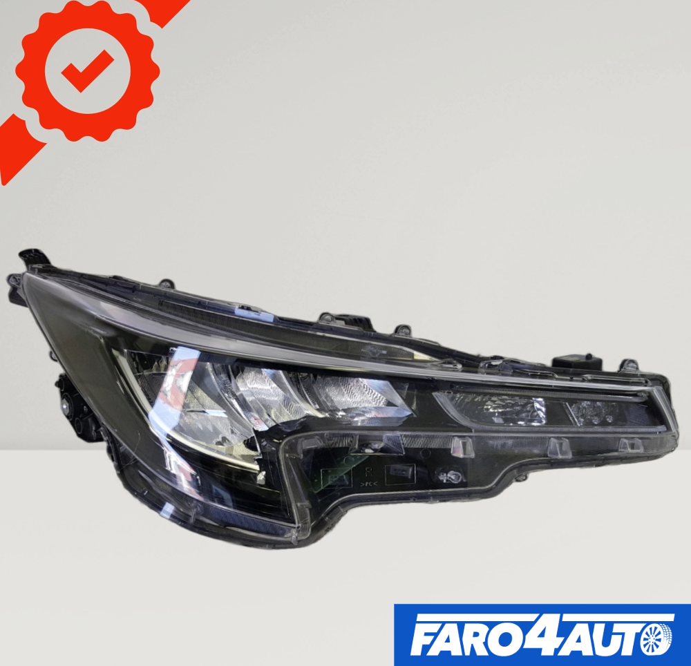 TOYOTA COROLLA E21 XII, FARO LATERAL DERECHO FULL LED